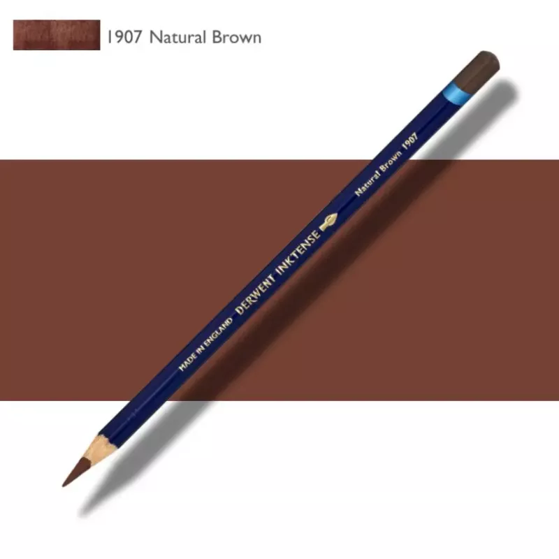 Pastelky Inktense Derwent - varianty - 1907 NATURAL BROWN
