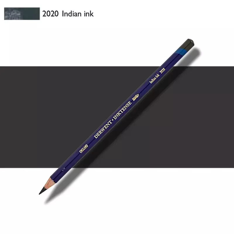 Pastelky Inktense Derwent - varianty - 2020 INDIAN INK