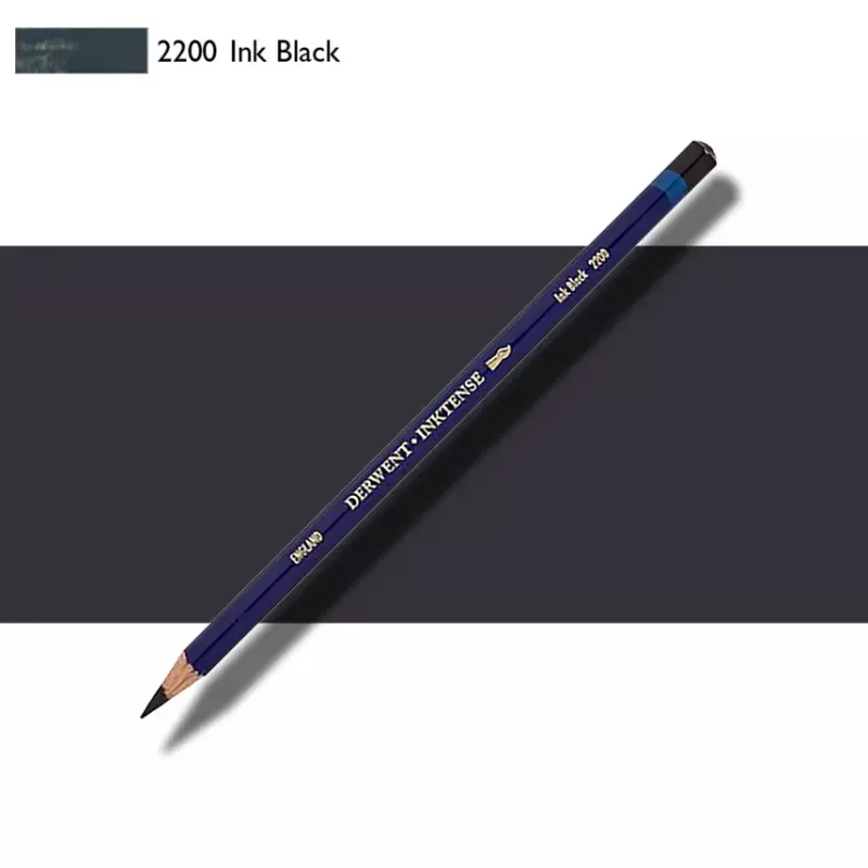 Pastelky Inktense Derwent - varianty - 2200 INK BLACK