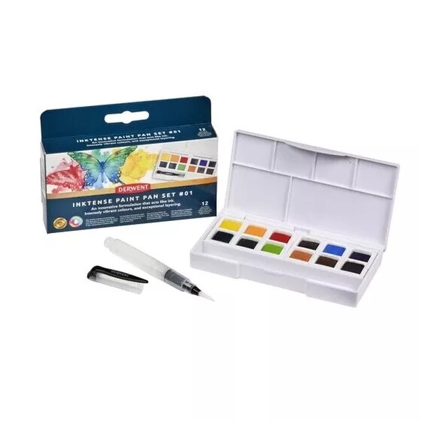Sada INKTENSE PAINT PAN SET I.- 12ks
