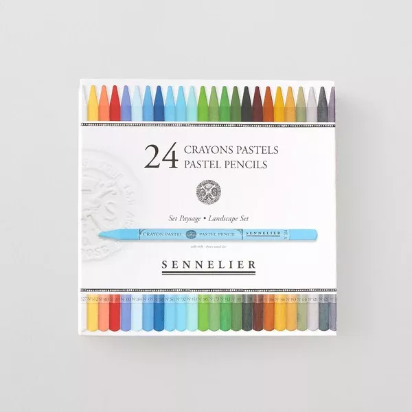 Sady pastelů v tužce, Sennelier - různé sady - Sada 24 pastelů v tužce, Sennelier - Landscape