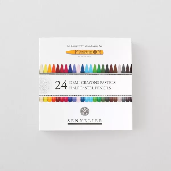 Sady půlených pastelů v tužce, Sennelier - různé sady