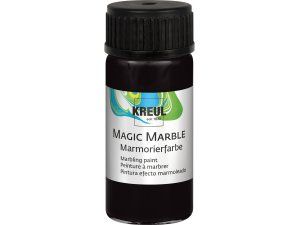 Mramorovací barva MAGIC MARBLE č.18 - 20ml černá