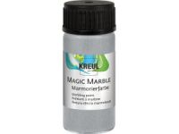 Mramorovací barva MAGIC MARBLE č.19 - 20ml  stříbrná 