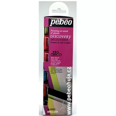 Sada Deco akrylových barev (Pebeo) - 6 x 20ml matné