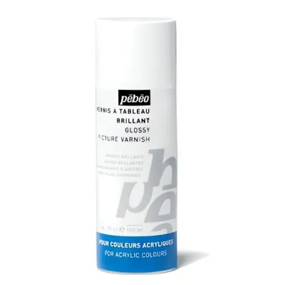 Závěrečný akrylový lak - lesklý (Pébéo) - sprej 200ml