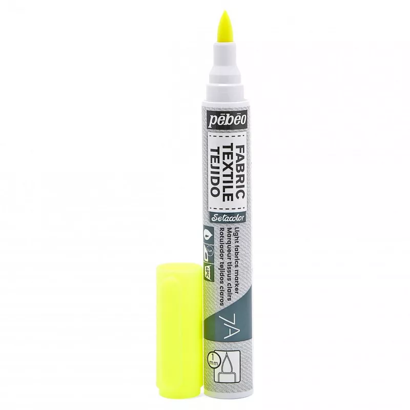7A Markers Light Fabric 1mm - 71 Fluo yellow
