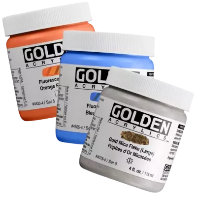 Akrylové barvy GOLDEN