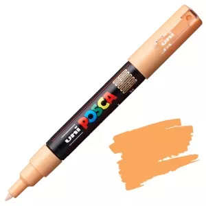 Akrylový fix Posca PC-1M 0,7mm (tenký kulatý hrot) - varianty - PC-1M 0,7 - 1 mm - Light Orange 54