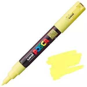 Akrylový fix Posca PC-1M 0,7mm (tenký kulatý hrot) - varianty - PC-1M 0,7 - 1 mm - Sunshine Yellow P2