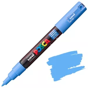 Akrylový fix Posca PC-1M 0,7mm (tenký kulatý hrot) - varianty - PC-1M 0,7 - 1 mm - Sky Blue 48