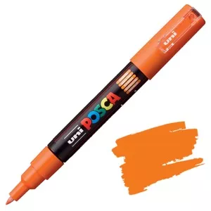 Akrylový fix Posca PC-1M 0,7mm (tenký kulatý hrot) - varianty - PC-1M 0,7 - 1 mm - Orange 4