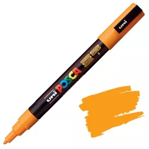 Akrylový fix Posca PC-3M 0,9-1,3mm (kulatý hrot) - varianty - PC-3M 0,9 - 1,3 mm - Bright Yellow 3