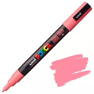 Akrylový fix Posca PC-3M 0,9-1,3mm (kulatý hrot) - varianty - PC-3M 0,9 - 1,3 mm - Coral Pink 66