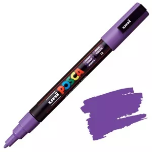 Akrylový fix Posca PC-3M 0,9-1,3mm (kulatý hrot) - varianty - PC-3M 0,9 - 1,3 mm - Violet 12