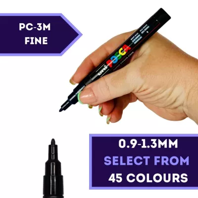 Akrylový fix Posca PC-3M 0,9-1,3mm (kulatý hrot) - varianty