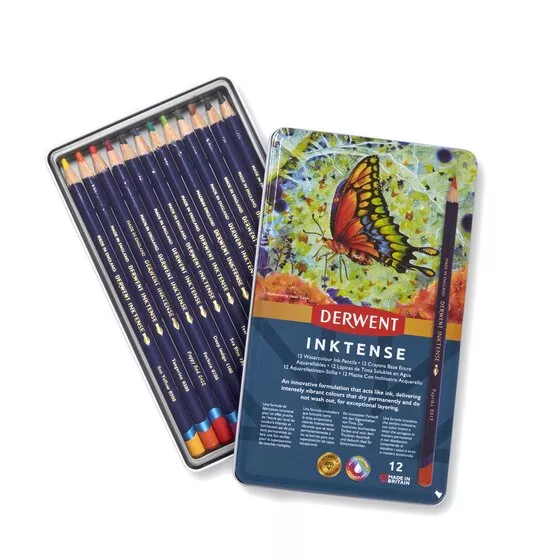 Akvarelové pastelky INKTENSE (Derwent) - 12ks