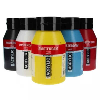 Barvy akrylové - AMSTERDAM 1000ml