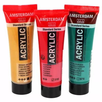 Barvy akrylové - AMSTERDAM 250ml