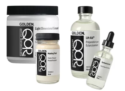 Doplňky k akvarelovým barvám