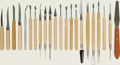 Doplňky, špachtle, nástroje