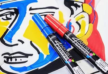 Olejové fixy (markery) Pébéo