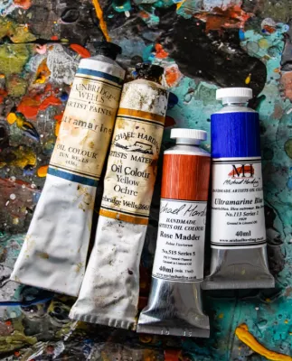 Profi olejové barvy Michael Harding - 40ml 