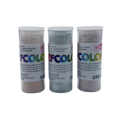 Smaltovací pudry s glittry - EFCOLOR