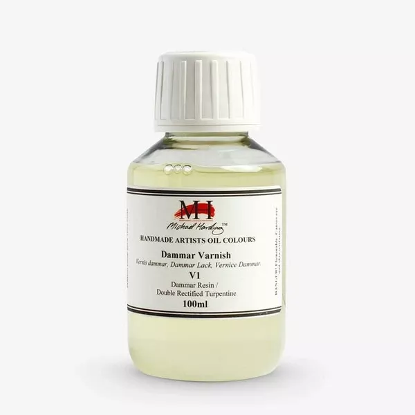 Závěrečný damarový lak Michael Harding - varianty