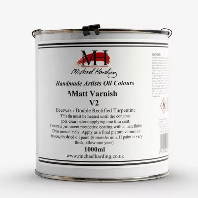 Závěrečný matný lak Michael Harding - varianty Závěrečný matný lak Michael Harding - varianty