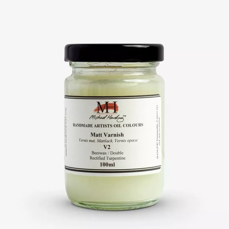 Závěrečný matný lak Michael Harding - varianty