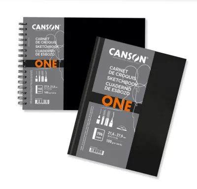 180° ArtBook ONE Canson 100 g/m2) 196 listů - varianty 180° ArtBook ONE Canson 100 g/m2) 196 listů - varianty