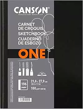 180° ArtBook ONE Canson 100 g/m2) 196 listů - varianty 180° ArtBook ONE Canson 100 g/m2) 196 listů - varianty