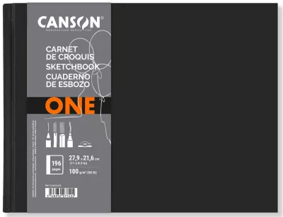 180° ArtBook ONE Canson 100 g/m2) 196 listů - varianty 180° ArtBook ONE Canson 100 g/m2) 196 listů - varianty