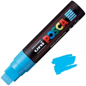 Akrylový fix Posca PC-17K 15mm - varianty - PC-17K 15 mm - Light Blue 8
