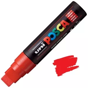 Akrylový fix Posca PC-17K 15mm - varianty - PC-17K 15 mm - Red 15