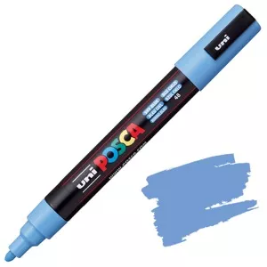 Akrylový fix Posca PC-5M 2,5mm (kulatý hrot) - varianty - PC-5M 1,8 - 2,5 mm - Sky Blue 48