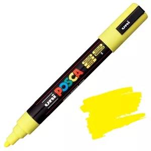 Akrylový fix Posca PC-5M 2,5mm (kulatý hrot) - varianty - PC-5M 1,8 - 2,5 mm - Yellow 2