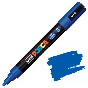 Akrylový fix Posca PC-5M 2,5mm (kulatý hrot) - varianty - PC-5M 1,8 - 2,5 mm - Blue 33