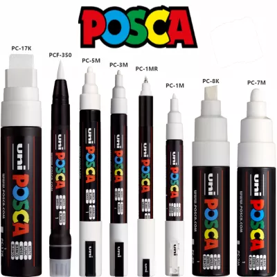 Akrylový fix Posca PC-7M 4,5-5,5mm (Kulatý hrot) - varianty Akrylový fix Posca PC-7M 4,5-5,5mm (Kulatý hrot) - varianty