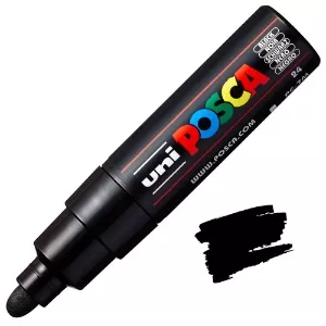 Akrylový fix Posca PC-7M 4,5-5,5mm (Kulatý hrot) - varianty - PC-7M 4,5 - 5,5 mm - Black 24