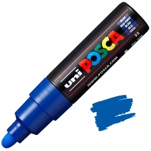 Akrylový fix Posca PC-7M 4,5-5,5mm (Kulatý hrot) - varianty - PC-7M 4,5 - 5,5 mm - Blue 33