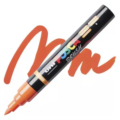 Akrylový fix Posca se štětečkovým hrotemPC-5BR - varianty Akrylový fix Posca se štětečkovým hrotemPC-5BR - varianty