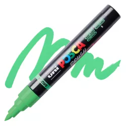 Akrylový fix Posca se štětečkovým hrotemPC-5BR - varianty - PC-5BR - Light Green 5