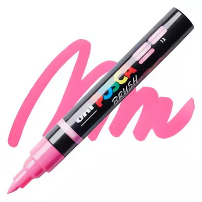 Akrylový fix Posca se štětečkovým hrotemPC-5BR - varianty Akrylový fix Posca se štětečkovým hrotemPC-5BR - varianty