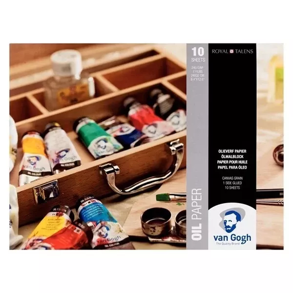 Blok na olejové barvy Van Gogh - různé velikosti - Blok pro olej Van Gogh - 24x32cm - 240g 10listů