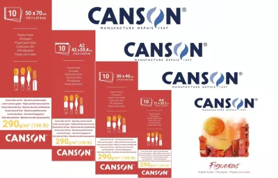 Canson Figueras na olejové barvy(lepený) - 290 g, 10 listů - varianty | Figueras, lepený - 18 x 24 cm, Figueras, lepený - A4, Figueras, lepený - A3, Figueras, lepený - A2, Figueras, lepený - 30 x 40 cm, Figueras, lepený - 40 x 50 cm, Figueras, lepený - 50 x 70 cm, Figueras, lepený - 24 x 33 cm, Figueras, lepený - 33 x 41 cm, Figueras, lepený - 38 x 46 cm