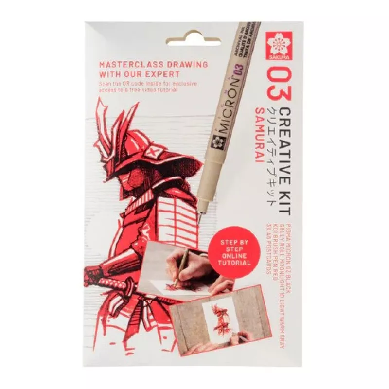 Kreativní sady Sakura - varianty - Kreativní sada Sakura - Samurai