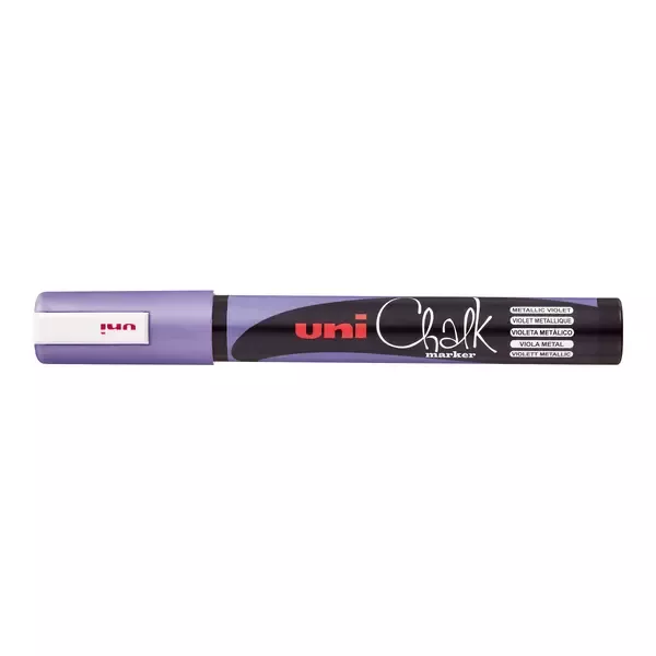 Křídové popisovače Posca PWE-5M - varianty - Křídový popisovač PWE-5M - Metallic Violet