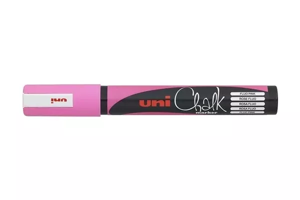 Křídové popisovače Posca PWE-5M - varianty - Křídový popisovač PWE-5M - Fluo Pink